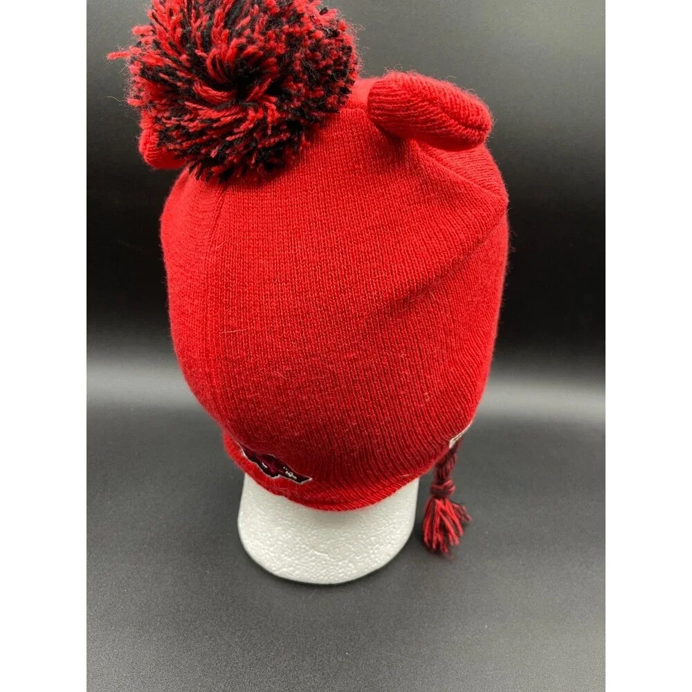 Arkansas Razorbacks Children's Kids Beanie Red Hogs Winter Hat Cap Zazootz